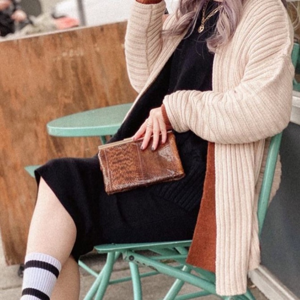 Vintage chain bag / clutch